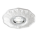 Ideal Lux - Einbauleuchte 1xGU10/50W/230V weiß